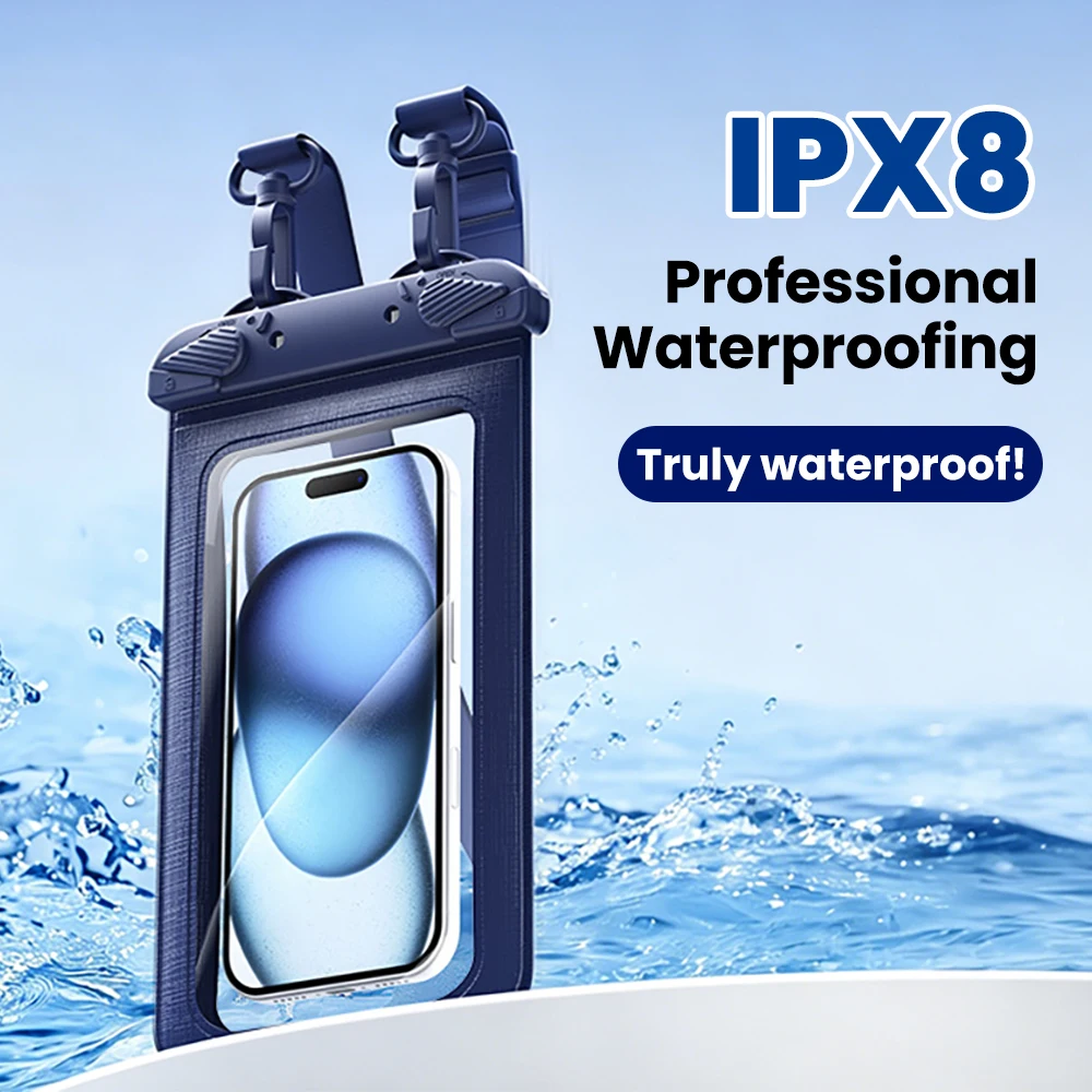 Universal Waterproof Phone Case Pouch Bag - Full Cover Protection