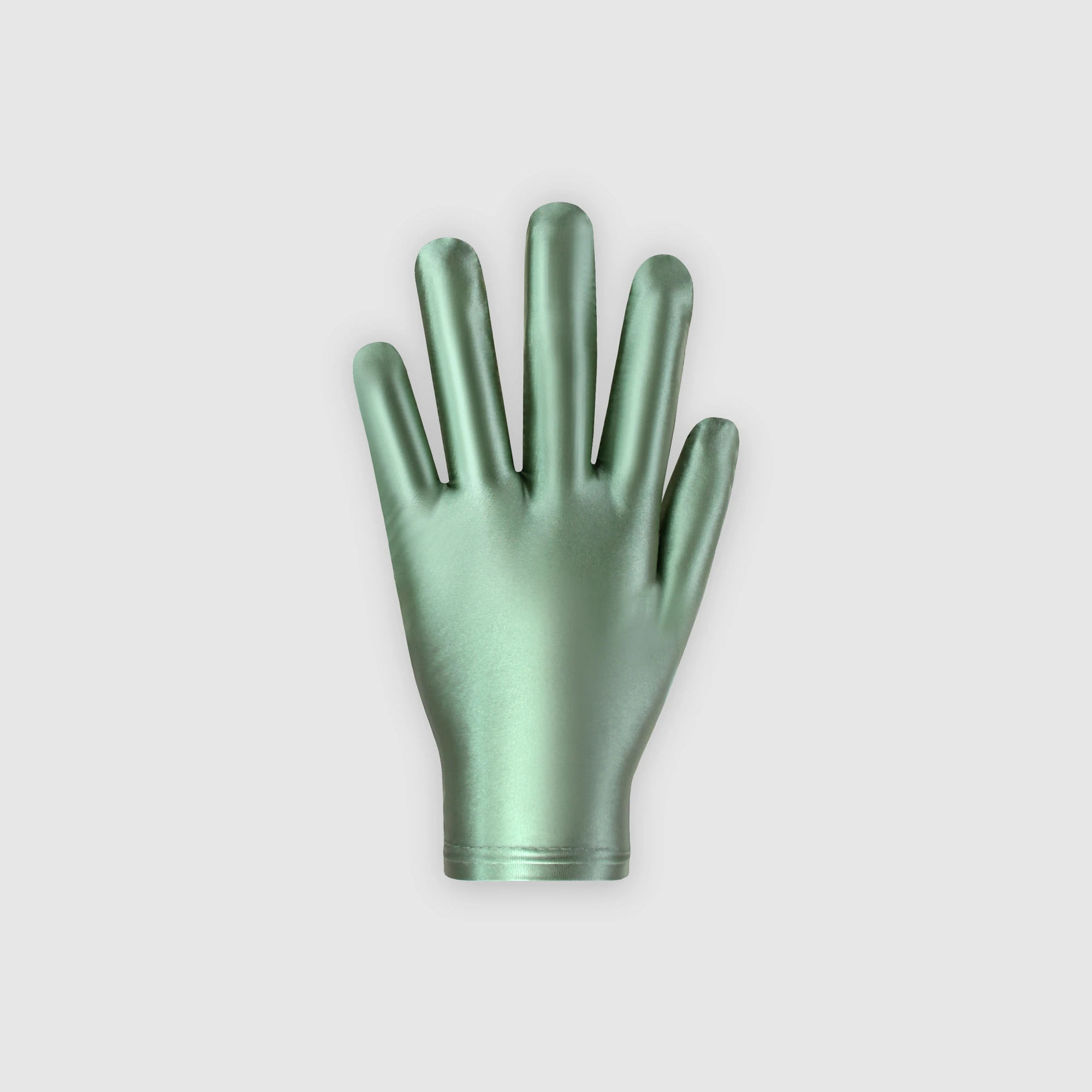 XClocKNYoung satin glossy gloves satin connected finger gloves short high elasticity gloves shiny role-playing dress gloves