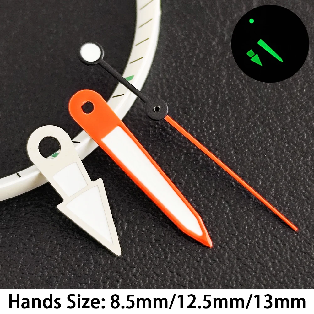 Green Luminous Watch Hands for Mechanical Movements - Replaceable Accessories