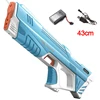 43cm Full Electric Automatic Water Storage Gun Toys Portable Children Summer Beach Outdoor Fight Fantasy Toys for Boys Kids Game 1