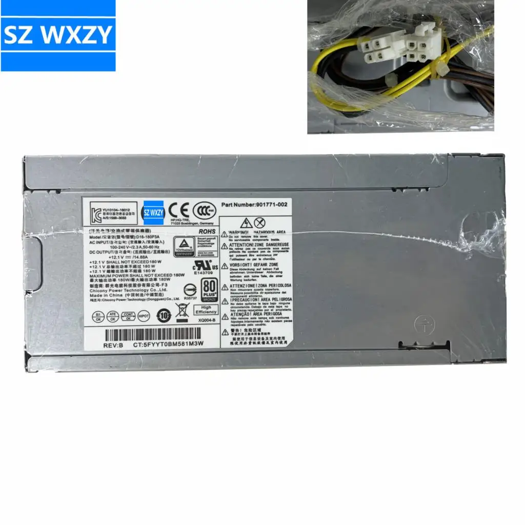 Refurbished PSU For HP 280 390 G3 G4 180W Power Supply PCH023 D16-180PA2A  D16-180P3A D16-180P1B 901763-002 901771-002 _ - AliExpress Mobile
