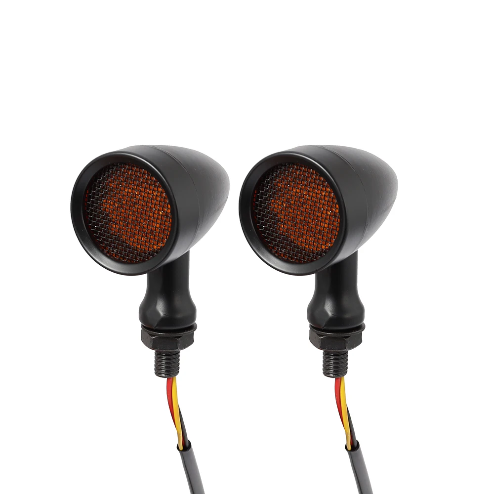 2 Frecce Per Moto Qiilu A LED 12V Universali, Colore Bianco, Con Lenti Intercambiabili - 5