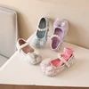 Girls Mary Janes for Party Wedding Shows Bow Sequined Rhinestones Shallow Children Fashion Versatile Soft Kids Casual Shoes 2024 1