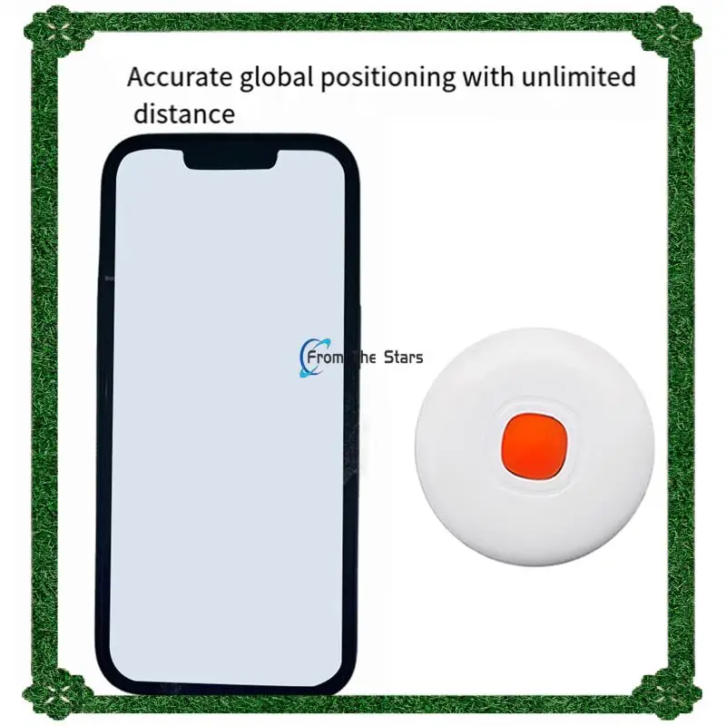 Anti-Lost GPS Tracker Positioning Device Work Find My Airtag Locator Global Bike Tracker Bluetooth Tracking Search Finder 1 Pcs