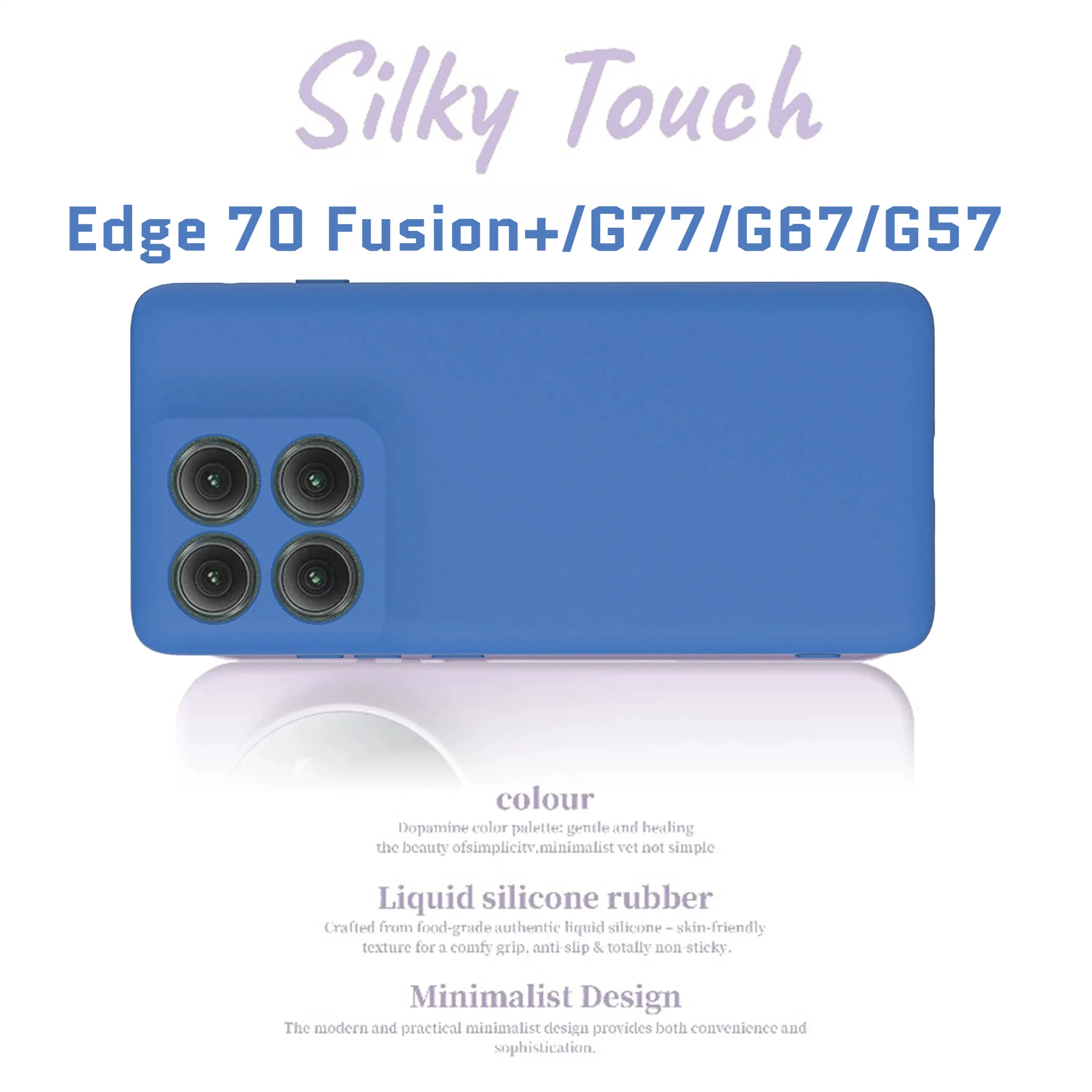 Premium Liquid Silicone Protective Case - Sleek & Durable Design
