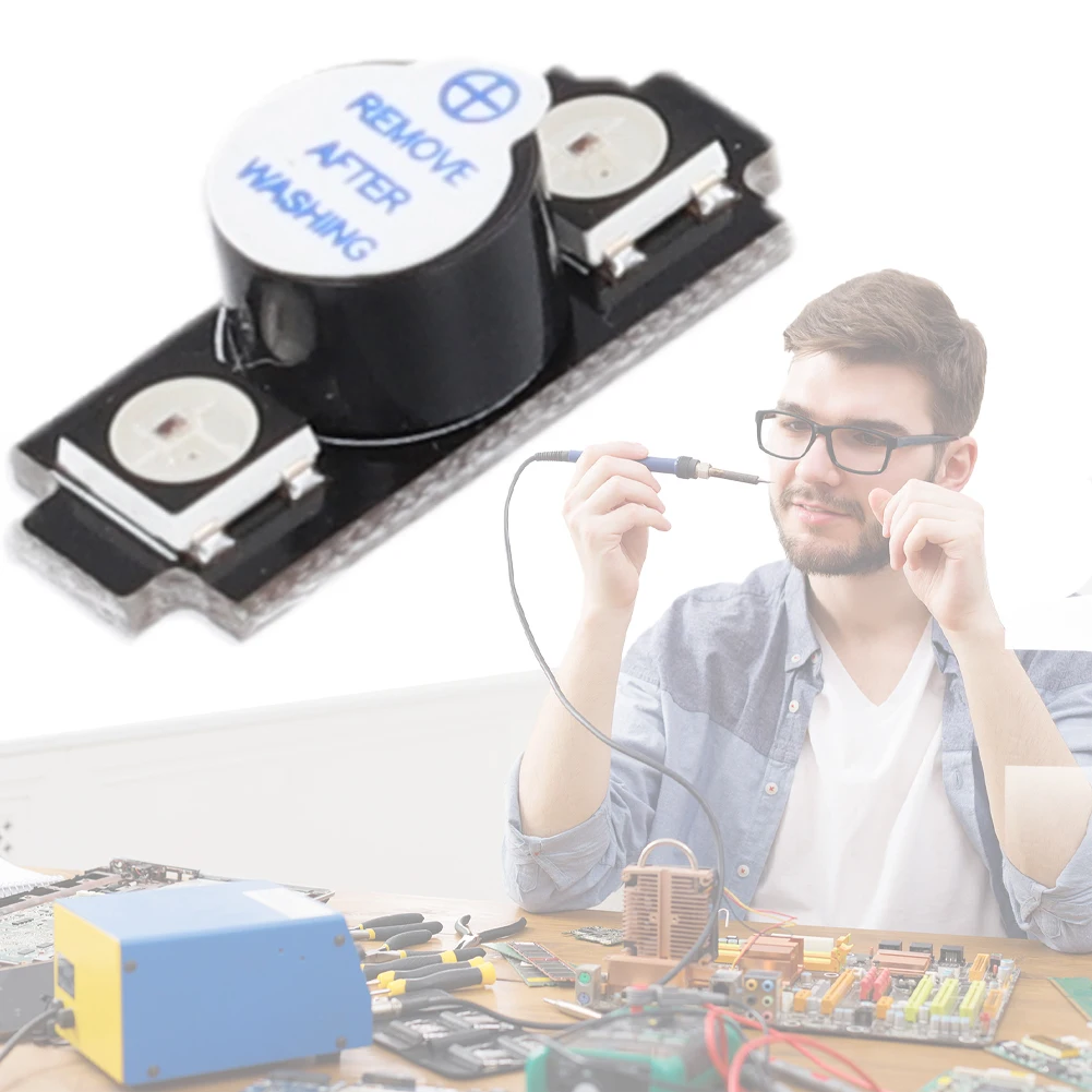 다채로운 RGB LED 액티브 알람 부저, 경고음 스피커, 5V 부저 비퍼, RC FPV 프리스타일 드론 교체 DIY 부품, WS2812