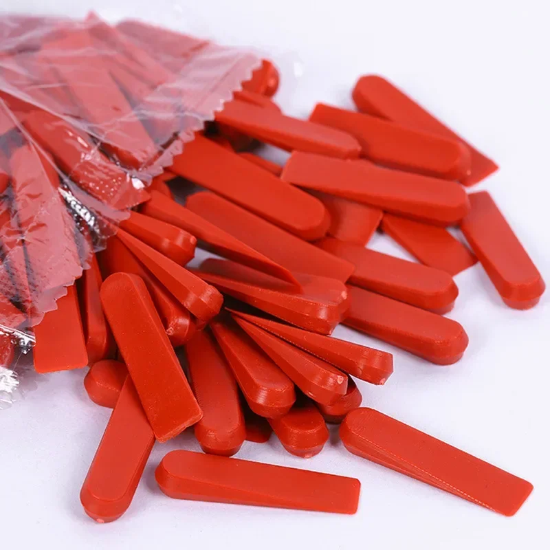 100-300Pcs Reusable Ceramic Spacers Wedge Tile Leveling System Position Clips Wall Floor Fixing Gap Construction Tools Tile Spacers Tile Leveling Tools