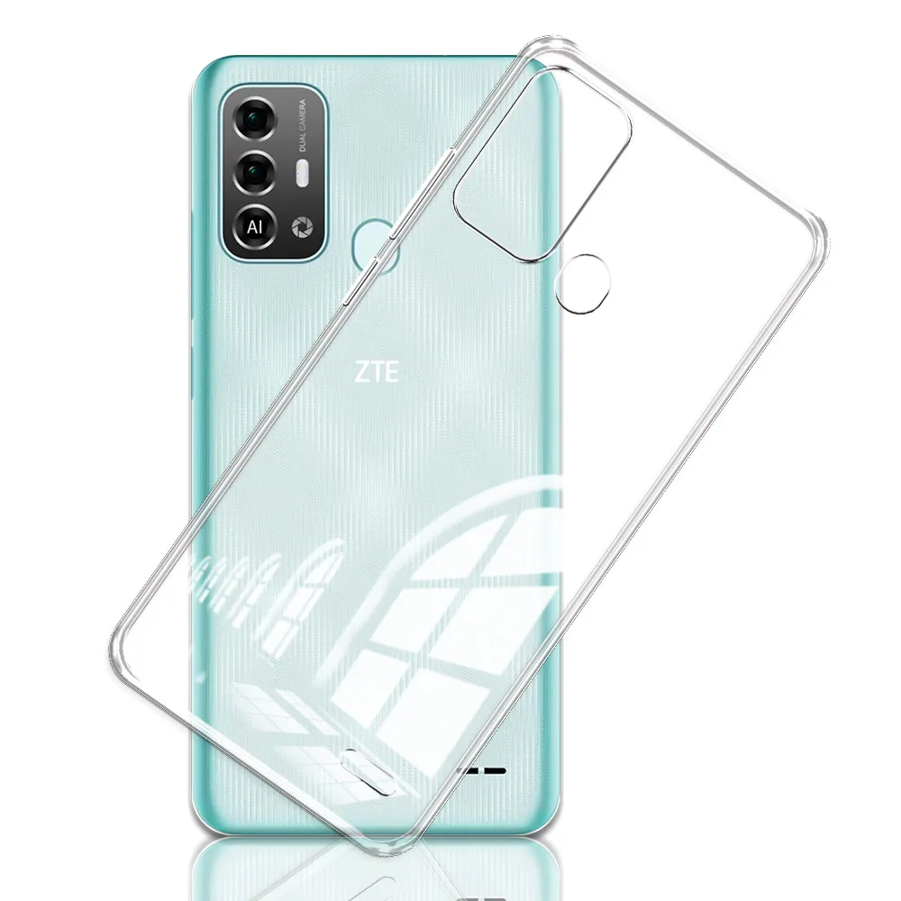 Clear Soft Silicone Phone Case with Bumper Coque and Anti-Slip Grip
