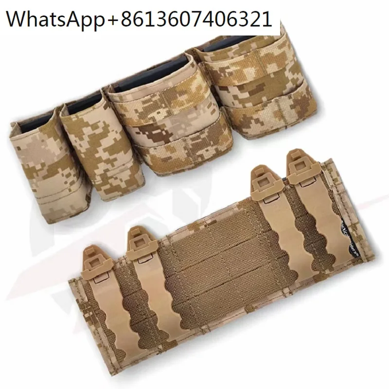 

Hunting Tactics 5 56 2+2 Side Quadruple Magazines Bag Army Fans Toolkit