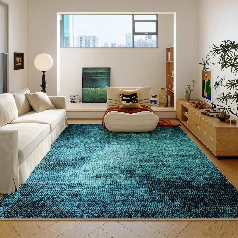 Modern Art Living Room Carpet Large Area Creative Ink-splashed Bedroom Rug Fashionable Light Luxury Home Decoration Sofa Mats 러그