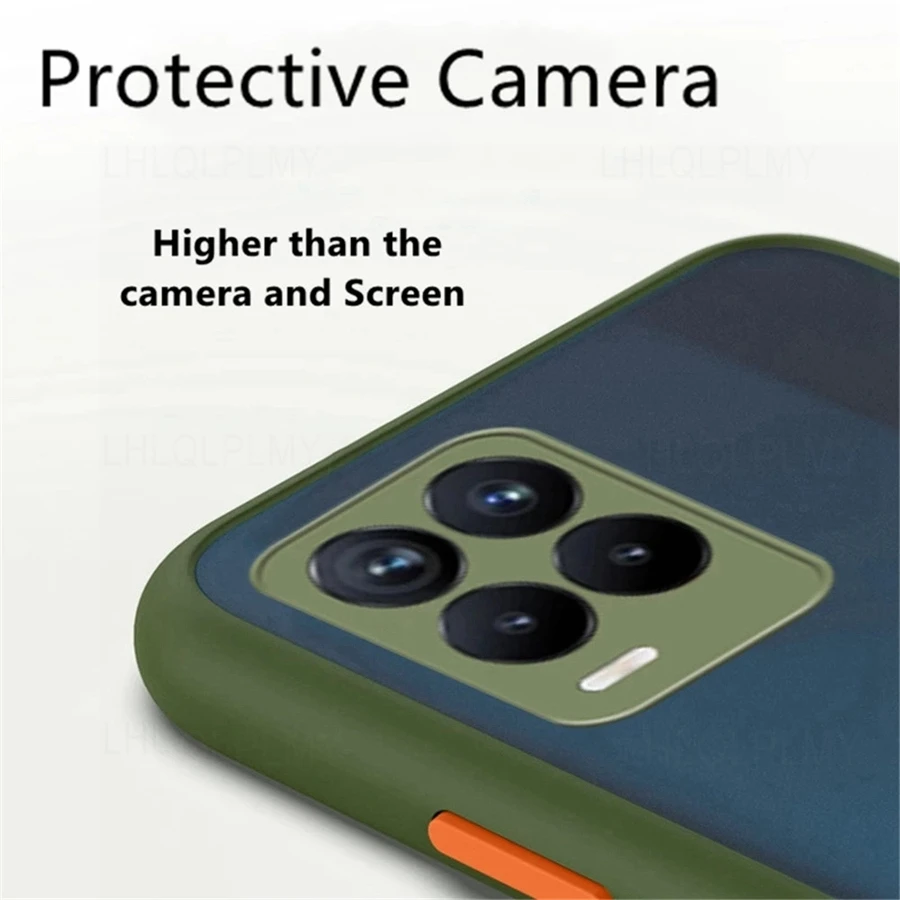 Luxury Shockproof Matte Armor Bumper Phone Case