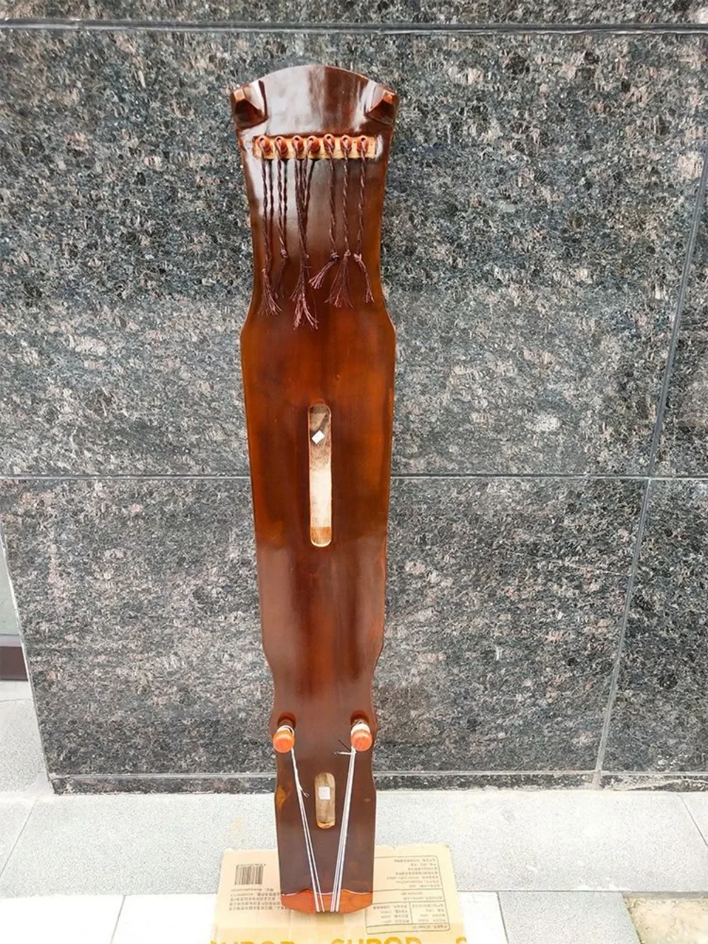 Description Picture 6 of itemPortable 7 Strings Guqin Beginners Professional Guzheng Chinese Traditional Musical Instruments Finger Picks Stringed Instrument
