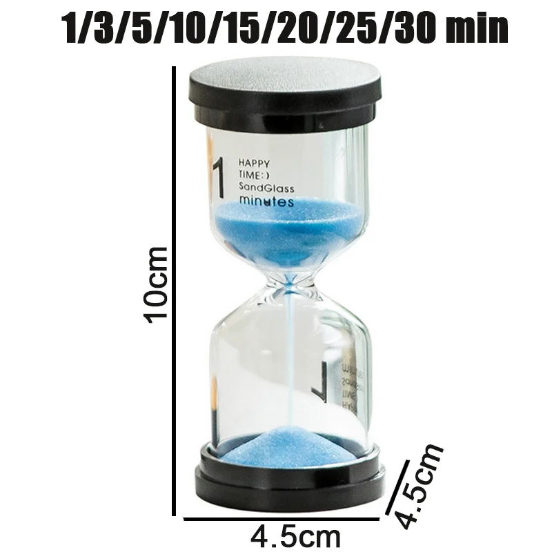 1-30 Minutes New Mini Sandglass Sand Clock Timer Creative Children Do Homework Clean Teeth Timer Home Decoration Hourglass Watch 6