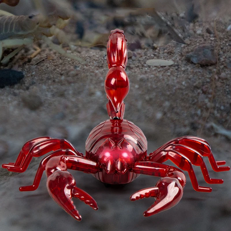 Remote Control Toy Realistic Scorpion Model Rc Animal High Simulation Fake Scorpion Prank Infrared Electric Toys Present Gifts A 6