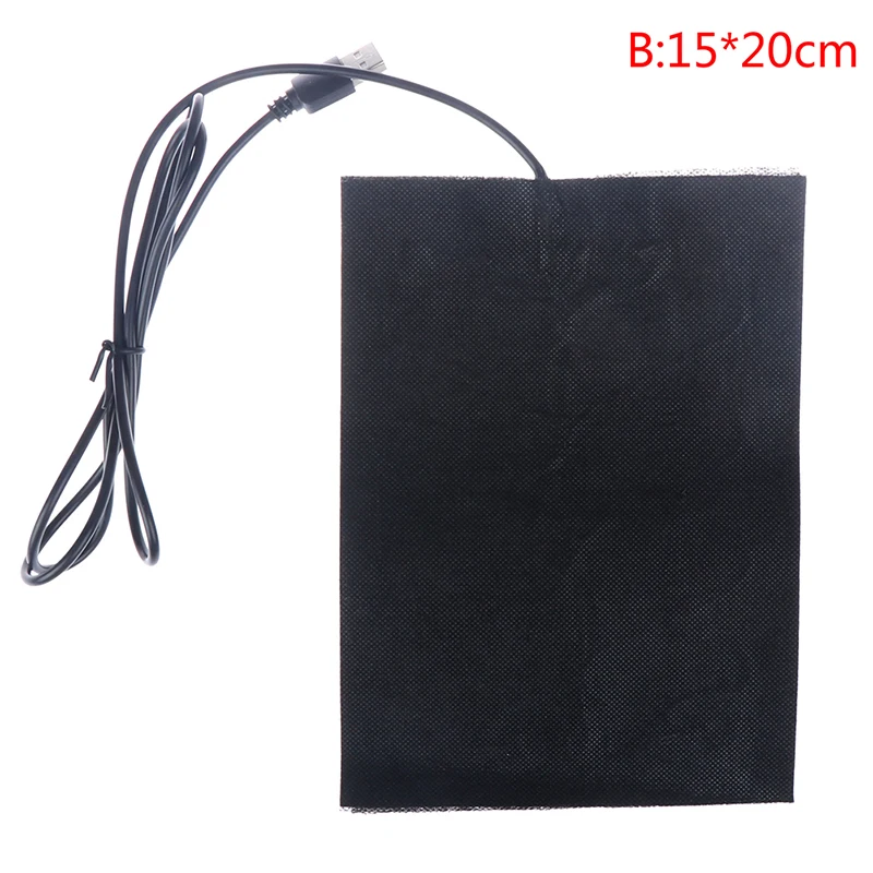 USB-Powered Warm Carbon Fiber Heating Pads for Jackets, Coats, and Vests