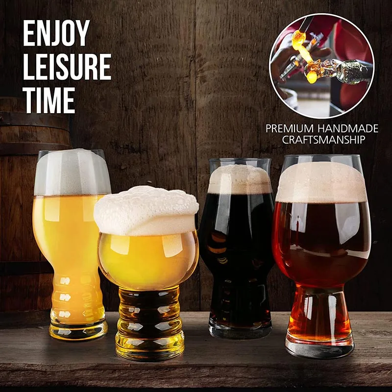Description Picture 6 of item1PCS Pilsner Beer Glasses,Craft Beer Bar Glasses,Lead-free Drinking Glasses,Ideal Gifts for Lager,Ale or Craft Beer Lovers