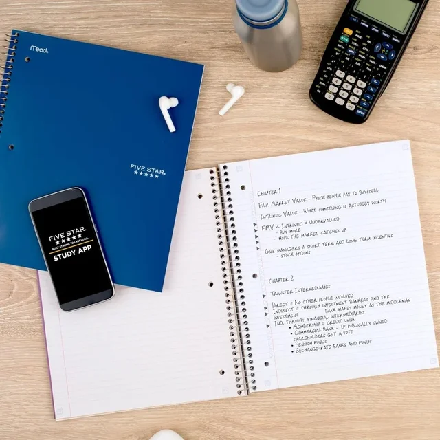 3-Subject College Spiral Notebook 2