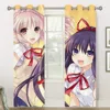 Date a Live Window Curtains  for Living Room Bedrooms 2 pieces Aesthetic Room Decoration 4