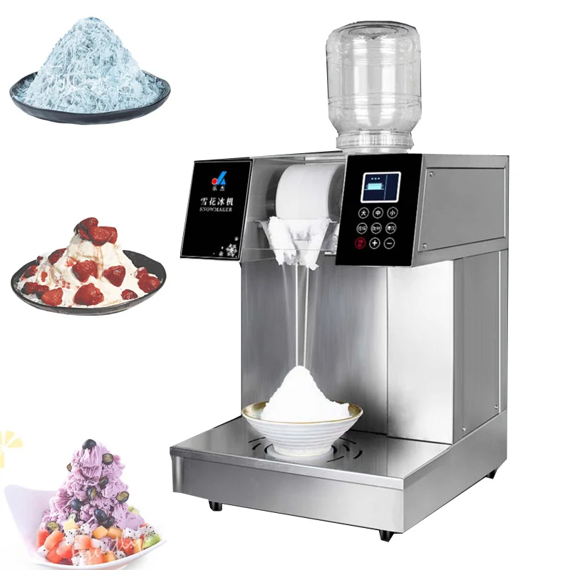 

Intelligence Shaved Ice Machine High Quality Snowflake Ice Shaver Maker Bingsu Machine Snow Ice Flake Machine
