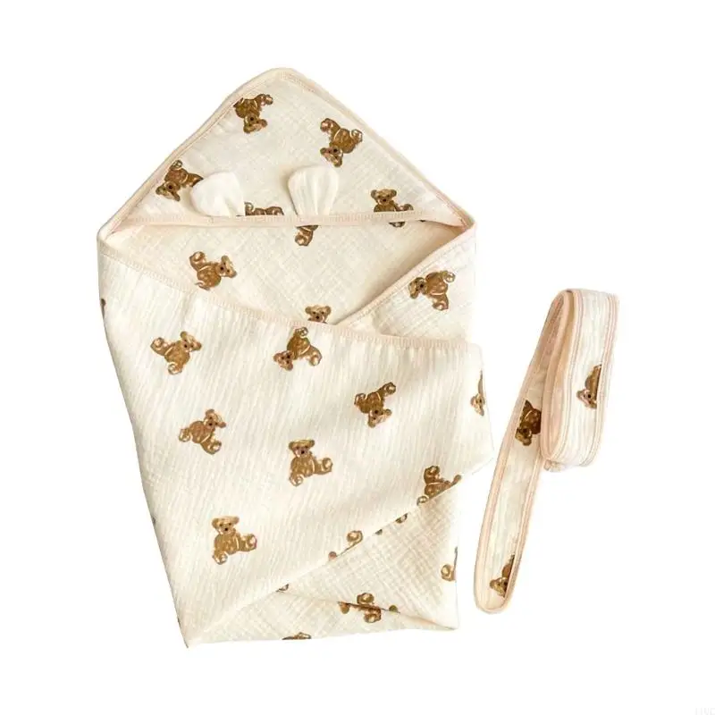 couverture en cotton ourson