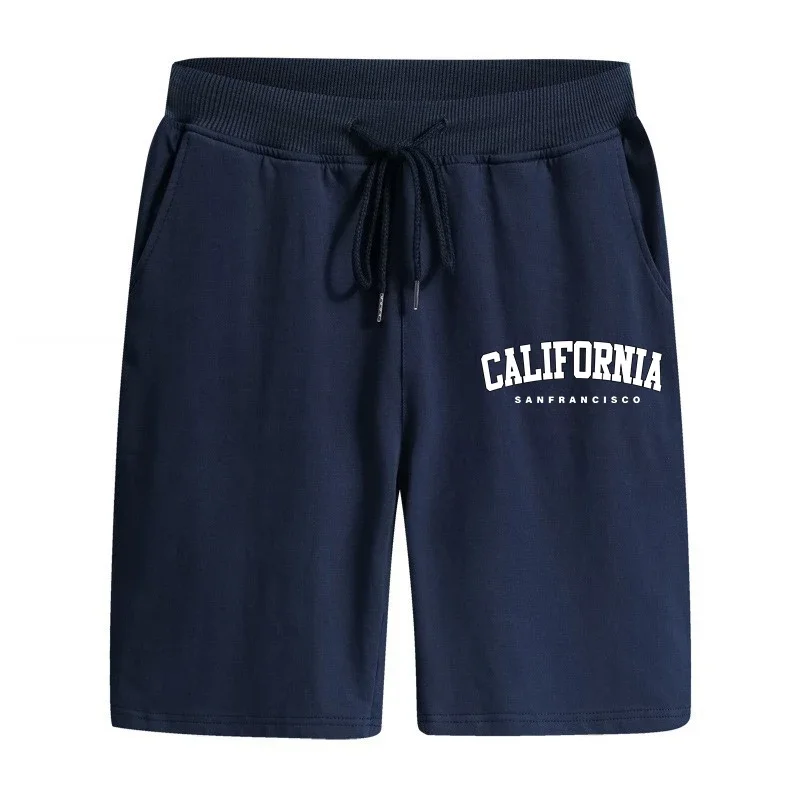 Mens California Printed Knee Length Shorts