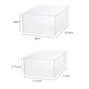 1P/2P  Storage Box Organizer Foldable Dustproof Plastic Storage Boxs 6