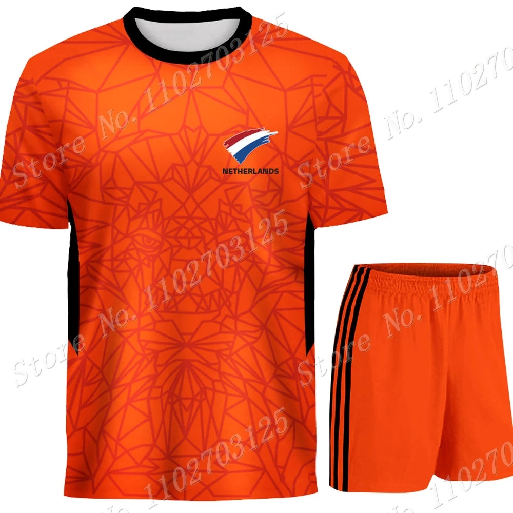 

Netherlands National Jersey team Fans 2023 Holland T Shirts 3D Print Mens Shorts Running Streetwear Casual Training Suit Clothe