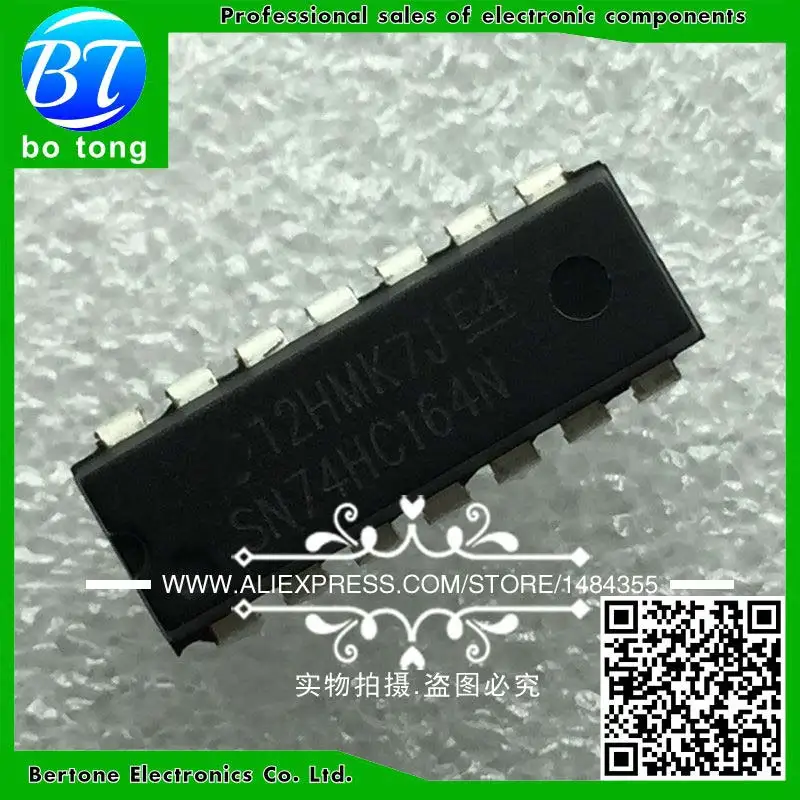 

20PCS SN74HC164N DIP14 SN74HC164 DIP 74HC164N 74HC164 new and original IC