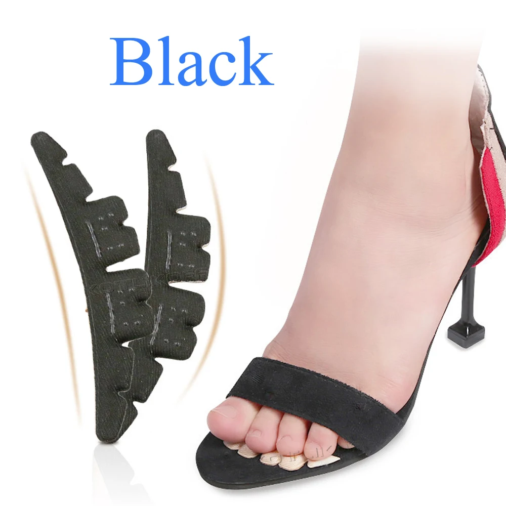 Women's Non-Slip Silicone Shoe Inserts - Self-Adhesive Gel Pads