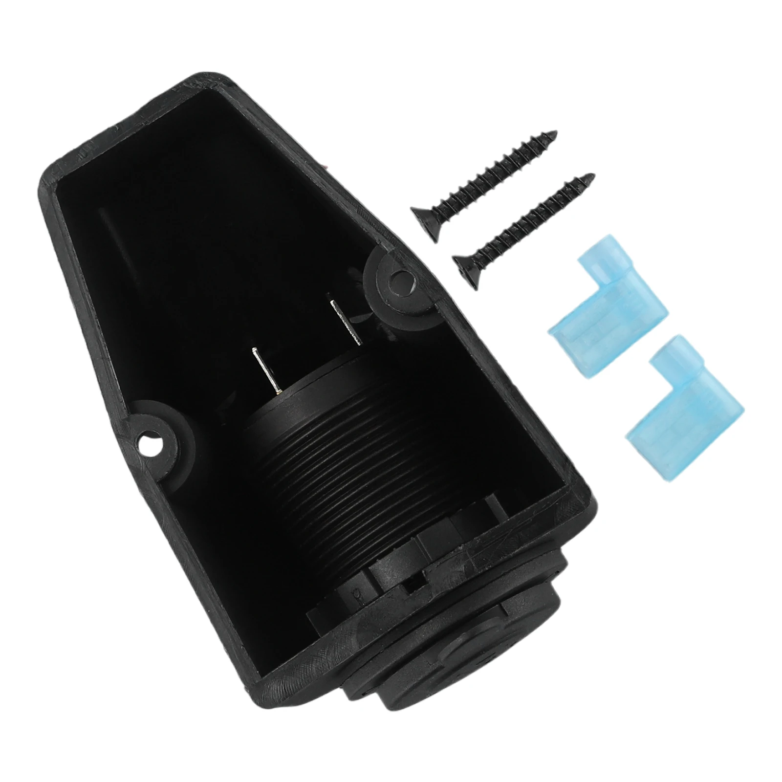 

Brand New Durable High Quality Office Indoor Outdoor Garden Power Socket Power Plug Black Cigar Lighter Socket