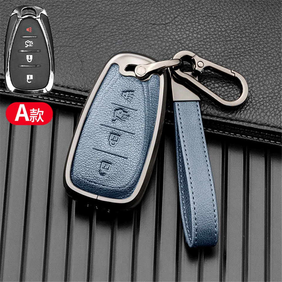 Custodia per chiave auto per Chevrolet Cruze Spark Sonic Camaro Volt Bolt Trax Malibu Captiva Lacetti Aveo 2 3 4 5 Button - S8e85bb10a7ce4bad822cb1c5cefcb615T