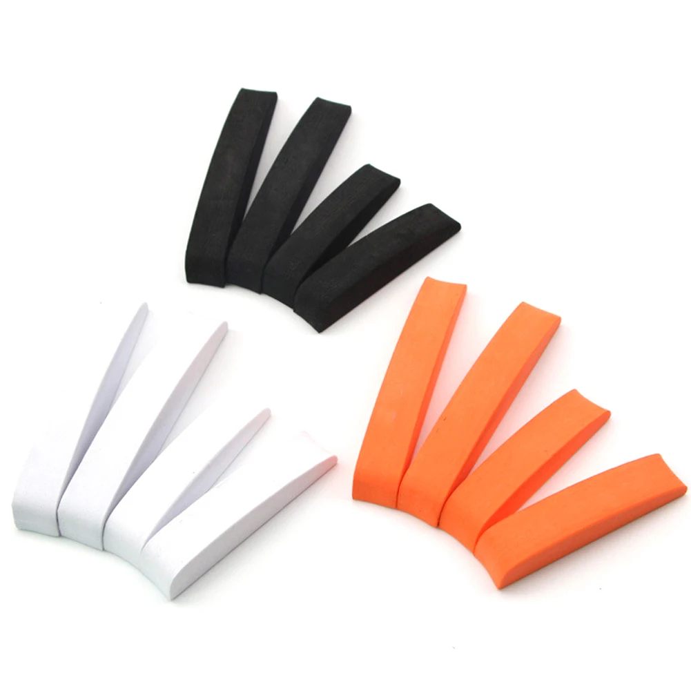Car Door Protector Guard Strips - Scratch-Resistant Rubber Bumper Stickers for Auto Door Edge Protection and Decoration (4-Pack)