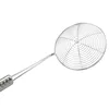 Stainless Steel Skimmer Solid Spider Strainer Ladle Stainless Steel Kitchen Utensil Tool French Fries Fish Frying Utensil 5