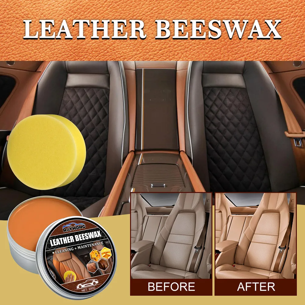 Car leather seat maintenance, Armor All Leather Care gel