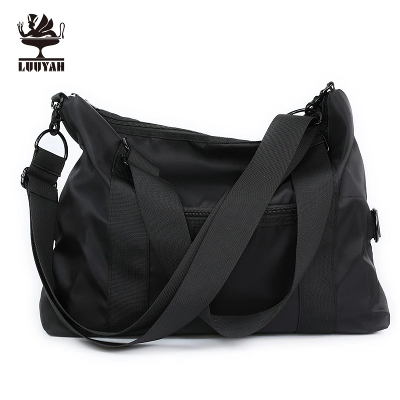

New Men's Nylon Handbags Travel bags Large Capacity Luggage Bag Women Short-distance Lightweight Casual Shoulder Messenger Tote