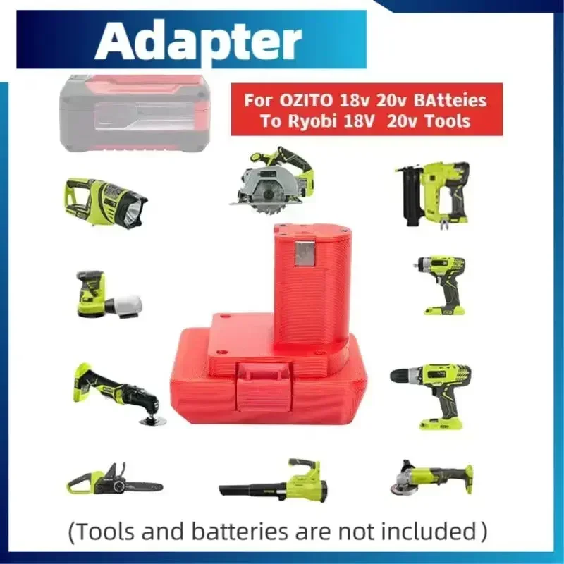 For Einhell / Ozito  Battery Adaptor For  Einhell /OZITO  To Ryobi  Tools Adaptor   (Not include tools and battery) wp include