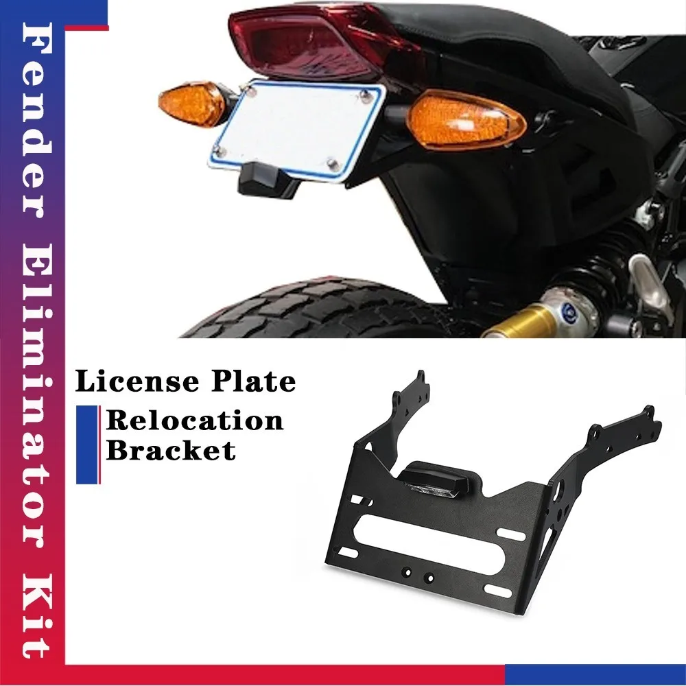 

FTR1200 For Indian FTR 1200 2019 2020-2024 2021 Motorcycle Rear Tail Tidy Fender Eliminator Kit Fit License Plate Holder Bracket