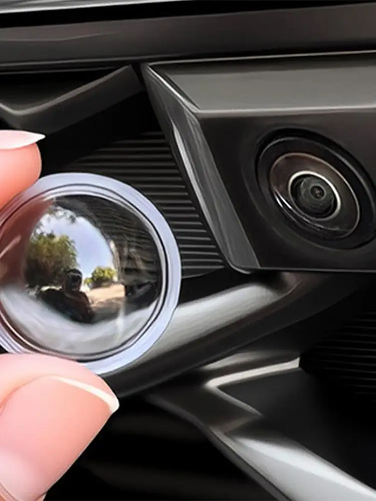 Copertura protettiva per fotocamera auto, 2 pezzi/coppia, protezione antigraffio per lenti, protezione per fotocamere anteriori e posteriori, protezione per fotocamera del paraurti anteriore - immagine 3