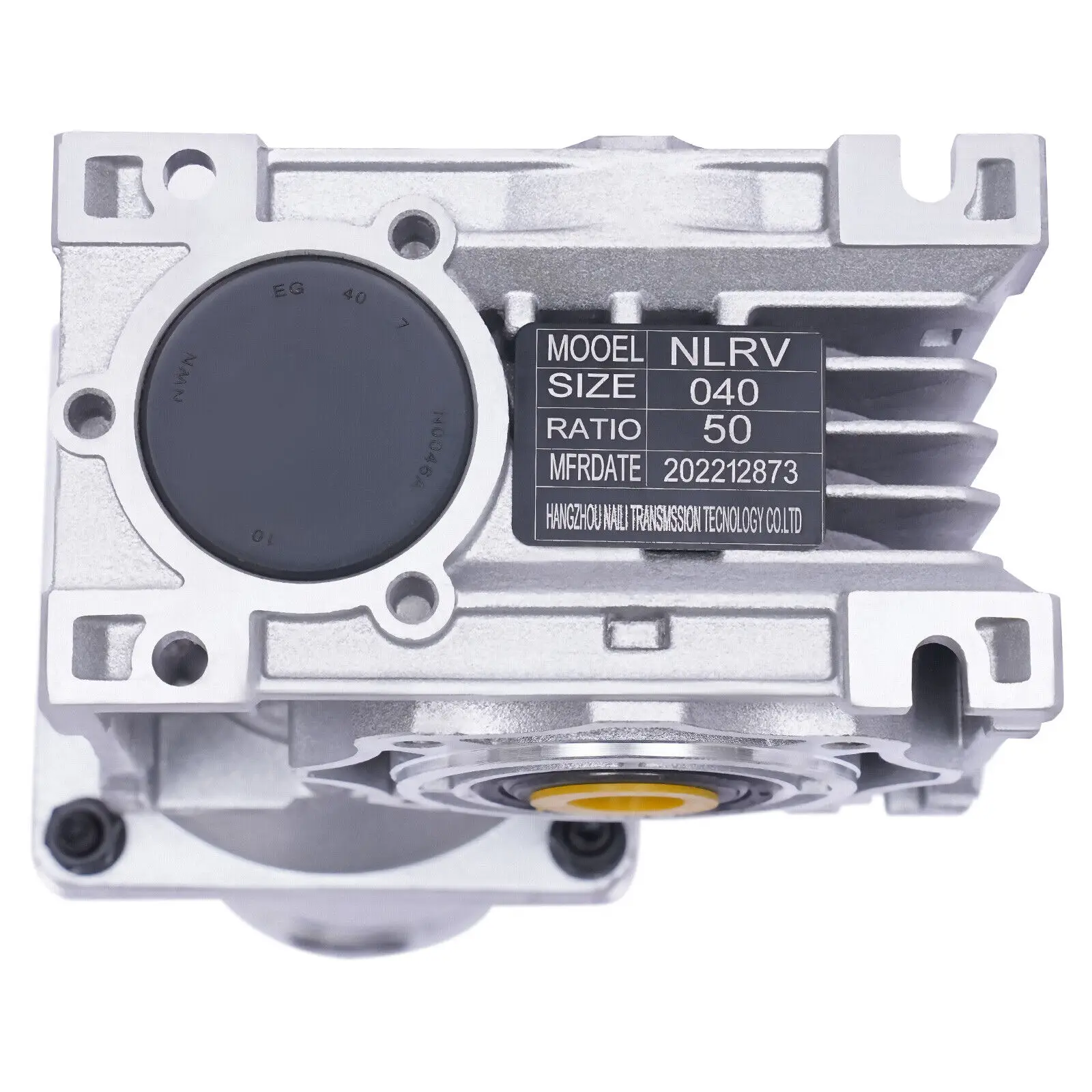 200W DC 12V 24V Worm Gear Speed Reducer Gearbox Electric NMRV040 worm gear DC Motor 1800RPM