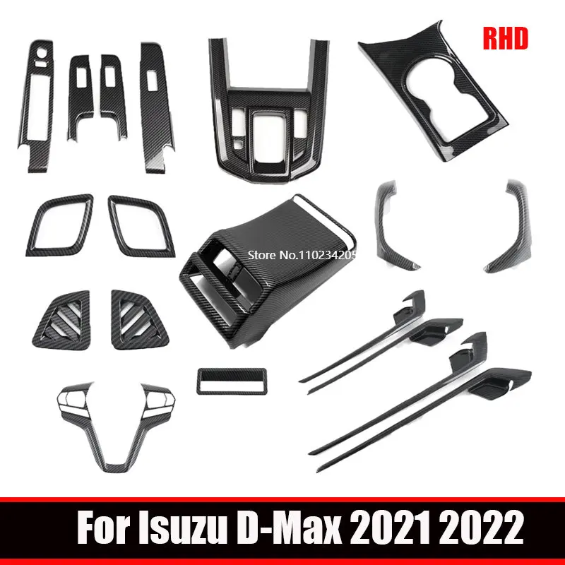 LHD RHD Für Isuzu D MAX D-MAX DMAX 2021-2023 ABS Auto Externe Tür Griff  Fangen Abdeckung Tür Schüssel schutz Trim Aufkleber - AliExpress