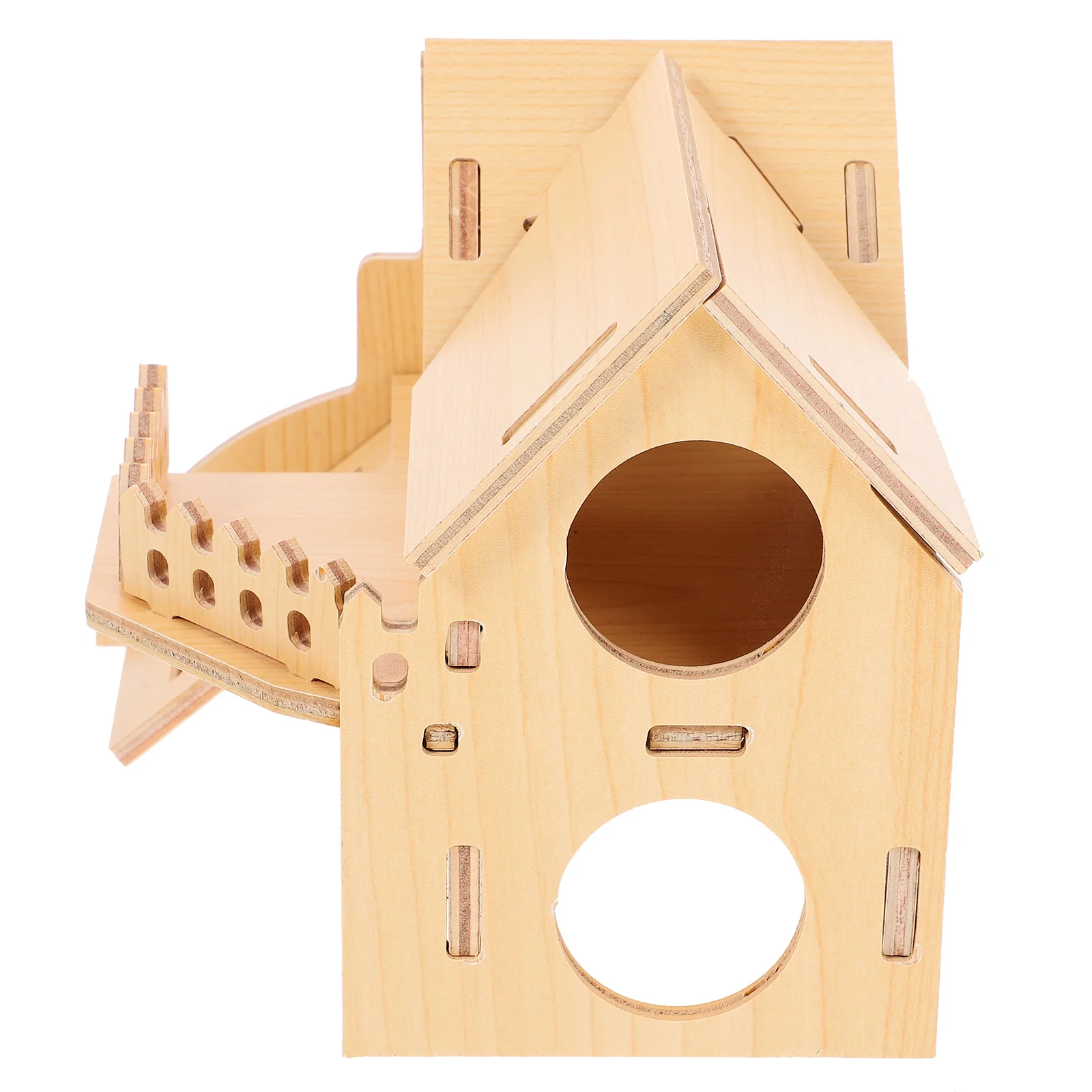 

Toys Guinea Pig House Adorable Rat Hideout Wooden Supplies Hamster Supply Cage