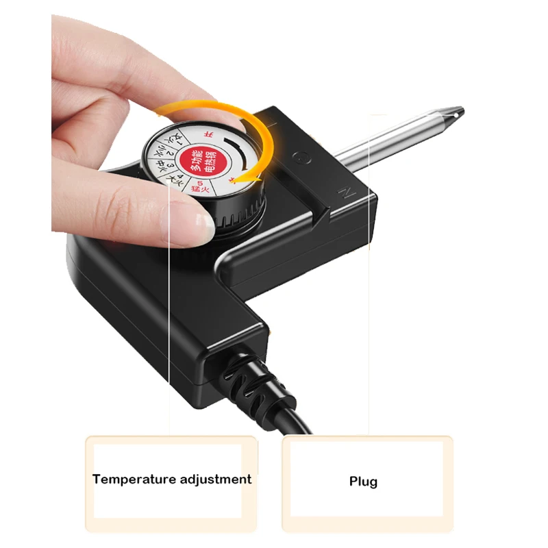 110V 220V Electric Grill Grilling Household Appliances Electrical Appliances For Kitchen Cooking Electric BBQ Size 42cm 68cm 5