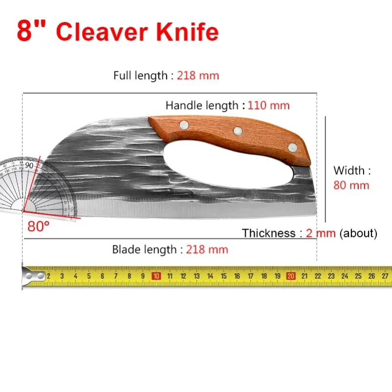 Multi-Purpose Meat Cleaver Knife 2