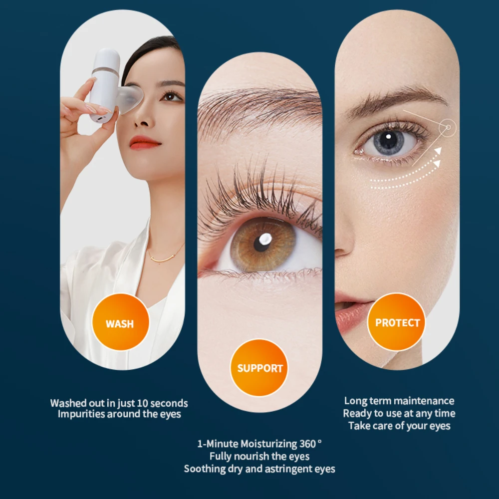 New Electric Eye SPA Steamer Nano Sprayer Device Moisturizing Eyes Care Water Mist machine for eye Beauty Health Face Humidifier 4