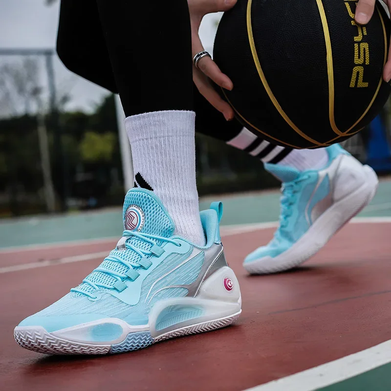 2025 Boy Basketball Boots Large Size Men's Sneakers Cushioning Sport Shoes Unisex Footwear For basketball shoes 4
