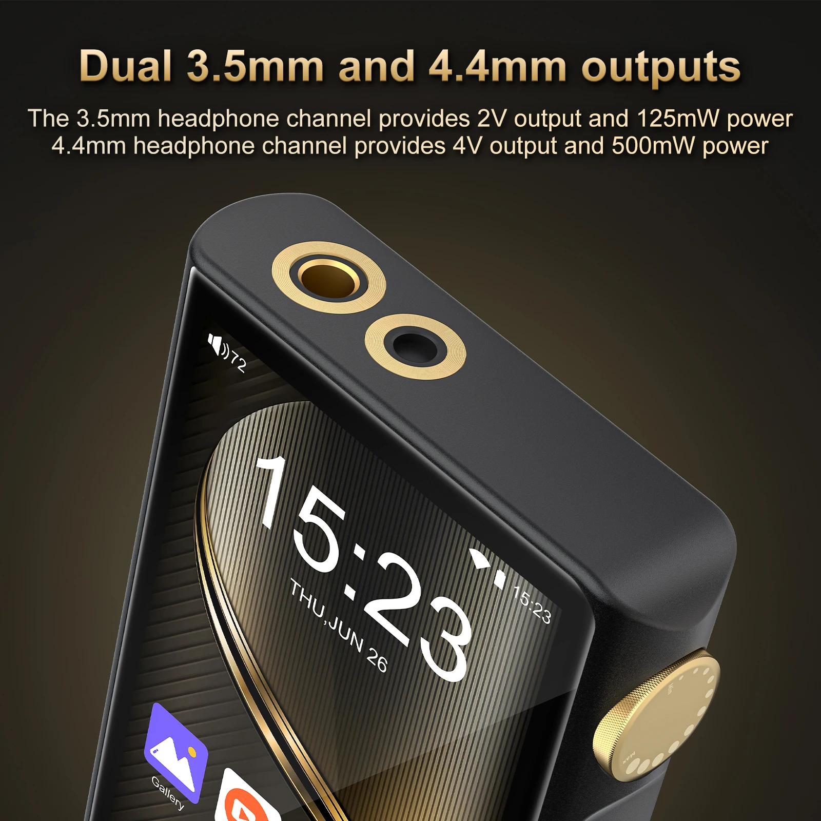 รูปสินค้า เครื่องเล่นเพลงไฮไฟบลูทูธ รองรับ TF 512GB