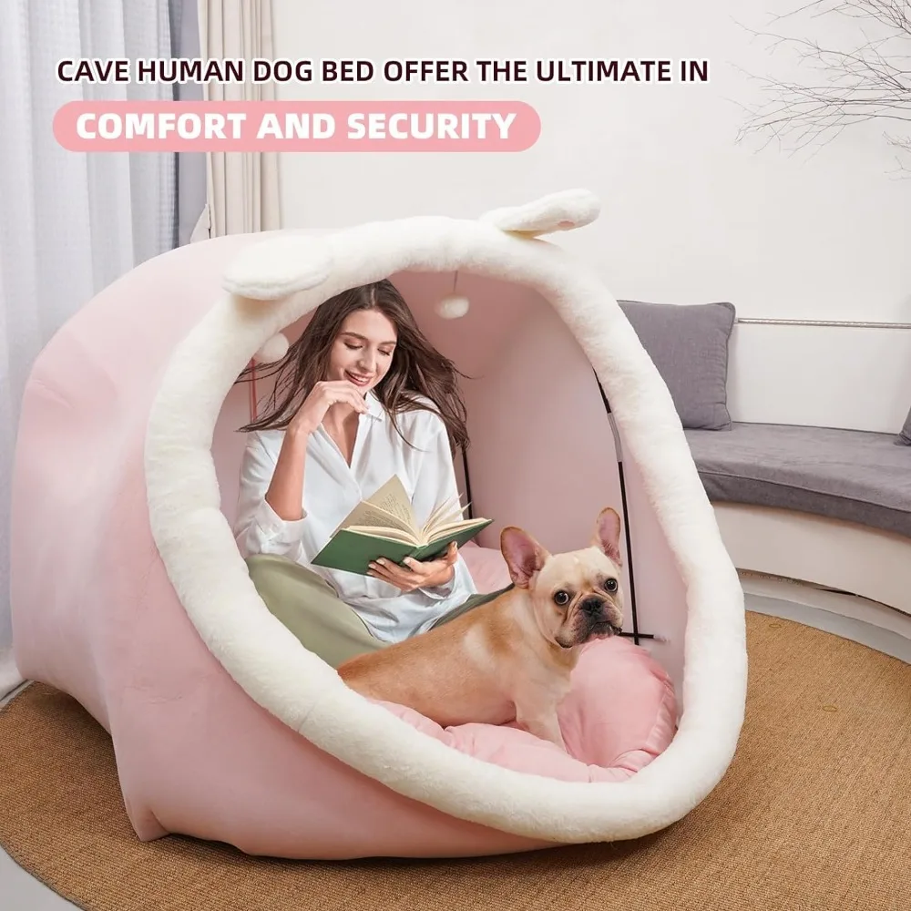 Cozy Human Dog Bed