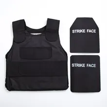 2.3mm IIIA Bulletproof Board Stand Alone Body Armor Anti Ballistic Anti-Stab Steel Plate 25x30cm For Tactical Safety Vest