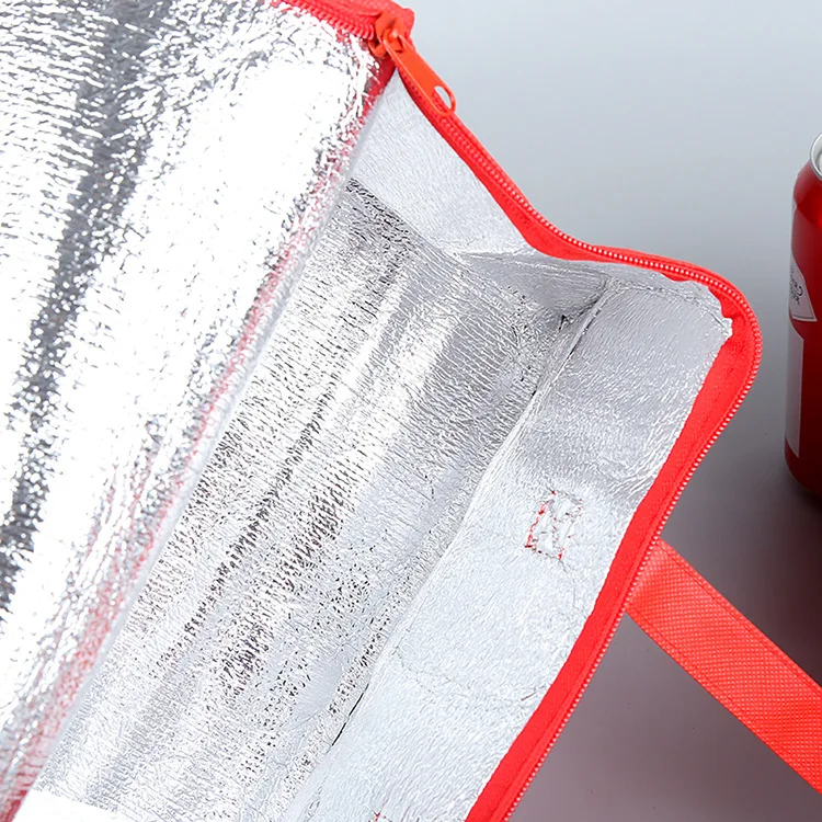 Portable Insulated Lunch Cooler Bag – Foldable Thermal Tote for Food, Drinks, Beer, Ice... - SKU ICB16782 - UGI Packaging