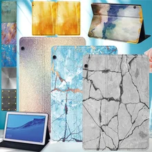 

Pu Leather Tablet Case for Huawei MediaPad M5 10.8"/M5 Lite 10.1"/M5 Lite 8/T3 8.0/T5 10 10.1" Shockproof Background Print Cover